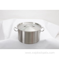 Quick heat stainless steel stockpot